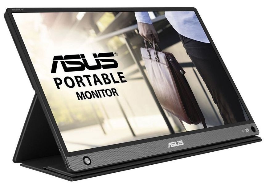 Монітор портативний Asus 15.6" ZenScreen GO MB16AHP mHDMI, USB-C, MM, IPS, 7800mAh, Cover 90LM04T0-B01170 фото
