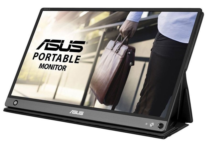 Монітор портативний Asus 15.6" ZenScreen GO MB16AHP mHDMI, USB-C, MM, IPS, 7800mAh, Cover 90LM04T0-B01170 фото