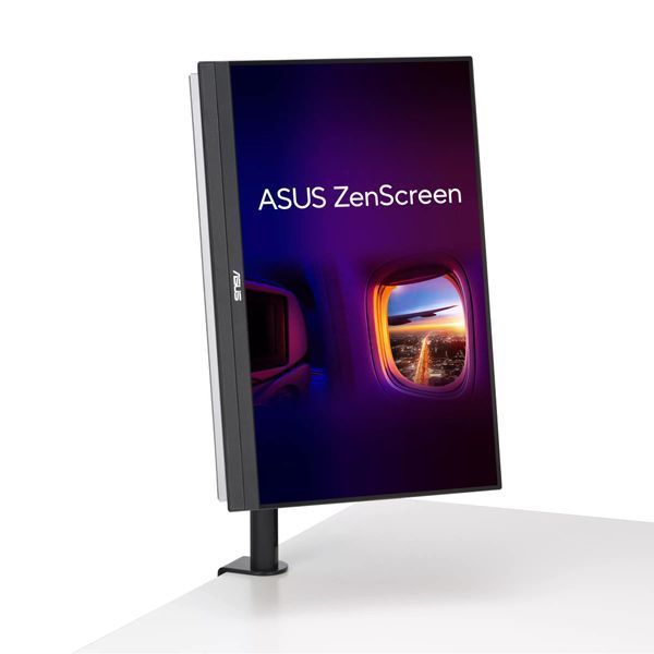 Монітор портативний Asus 21.5" ZenScreen MB229CF HDMI, USB-C, MM, IPS, 100Hz, AdaptiveSync, Pivot, C-Clamp Arm 90LM08S5-B01A70 фото