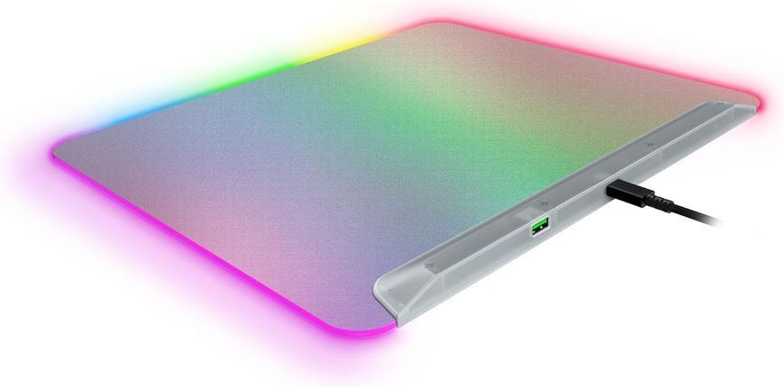 Ігрова поверхня Razer Firefly V2 Pro, М (360х278х4мм), RGB, Phantom White Ed. RZ02-04920400-R3M1 фото