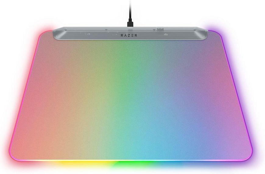 Ігрова поверхня Razer Firefly V2 Pro, М (360х278х4мм), RGB, Phantom White Ed. RZ02-04920400-R3M1 фото
