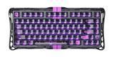 Клавіатура магнітна GravaStar Mercury V75 Lite 75keys, Blackcore, USB-A, Transparent Black GSV75LITE_XTAL_BLK фото