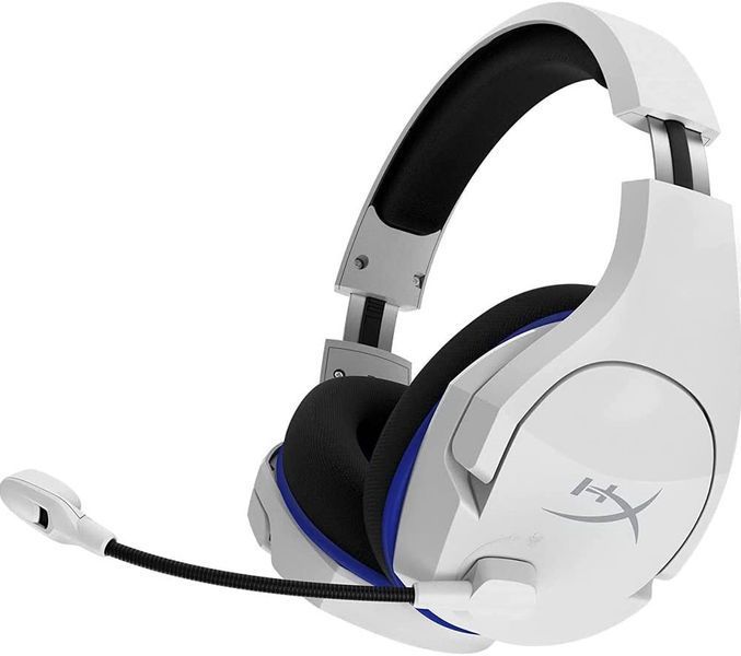 Гарнітура HyperX Cloud Stinger Core PS5/PS4, WL, біло-синій 4P5J1AA фото