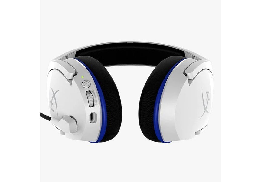 Гарнітура HyperX Cloud Stinger Core PS5/PS4, WL, біло-синій 4P5J1AA фото