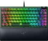 Клавіатура механічна Razer BlackWidow V4 75%, 83key, Mechanical Tactile Switch GEN-3, USB-A, EN, RGB, Phantom Green Ed. RZ03-05003300-R3M1 фото