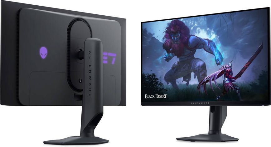 Монітор DELL 27" AW2725DF HDMI, 2xDP, USB, QD-OLED, 2560x1440, 360Hz, 0.03ms, DCI-P3 99.3%, FreeSync, Pivot, HDR TrueBlack 400 210-BLHH фото