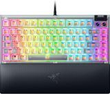 Клавіатура механічна Razer BlackWidow V4 75% RGB 83key Mechanical Tactile Switch GEN-3, USB-A, EN, Phantom White Ed. RZ03-05003500-R3M1 фото