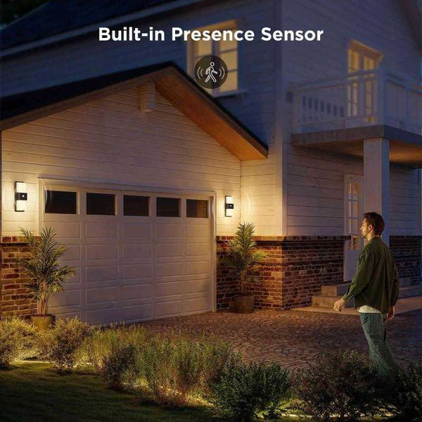 Світильник Govee H7078 Smart Outdoor Wall light, RGBICWW, IP65, WI-FI/Bluetooth, білий H7078CD1 фото