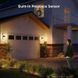 Світильник Govee H7078 Smart Outdoor Wall light, RGBICWW, IP65, WI-FI/Bluetooth, білий H7078CD1 фото 4