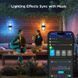Світильник Govee H7078 Smart Outdoor Wall light, RGBICWW, IP65, WI-FI/Bluetooth, білий H7078CD1 фото 3