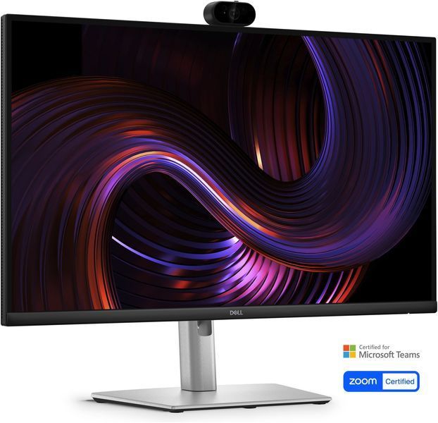 Монітор DELL 27" P2726DEV HDMI, DP, USB-C, RJ-45, IPS, 2560x1440, 100hz, sRGB 99%, Pivot, Cam 210-BVHV фото