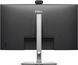 Монітор DELL 27" P2726DEV HDMI, DP, USB-C, RJ-45, IPS, 2560x1440, 100hz, sRGB 99%, Pivot, Cam 210-BVHV фото 4