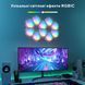 Набір настінних світильників Govee H6061 Glide Hexa Light Panels, 10шт, RGBIC, WI-FI/Bluetooth, білий B6061301 фото 6