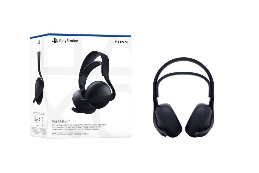 Гарнітура PlayStation PULSE Elite, WL, Midnight Black 1000044483 фото