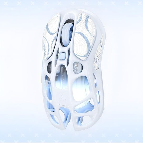Миша GravaStar Mercury M1 Pro, magnesium alloy body, BT/WL/USB-A, RGB, Ice Blue GRAVASTARM1PRO_BLU фото