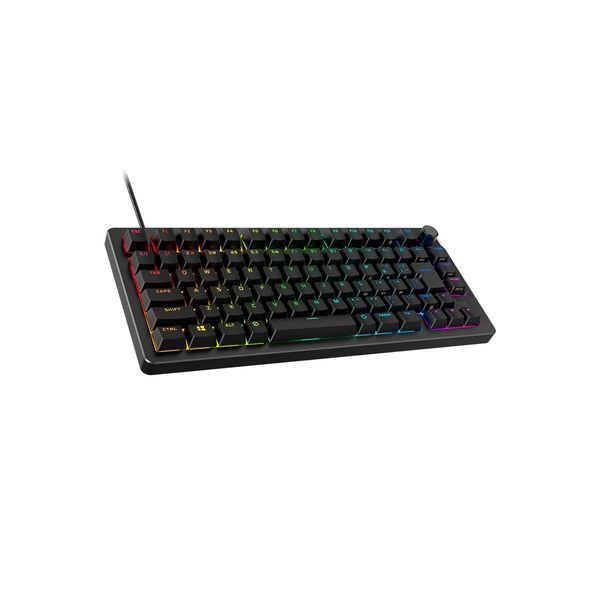 Клавіатура механічна HyperX Alloy Rise 75key, Red, USB-A, EN/UA, RGB, чорний 7G7A4AA фото