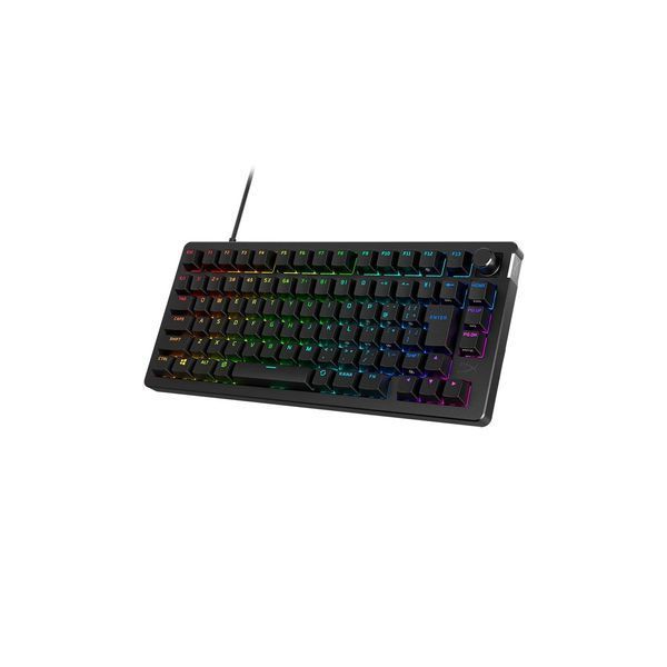 Клавіатура механічна HyperX Alloy Rise 75key, Red, USB-A, EN/UA, RGB, чорний 7G7A4AA фото