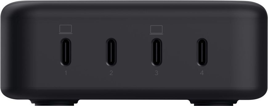 Зарядний пристрій мережевий Trust Maxo 240Вт,GaN, 4xUSB-C,PD, чорний 25413_TRUST фото