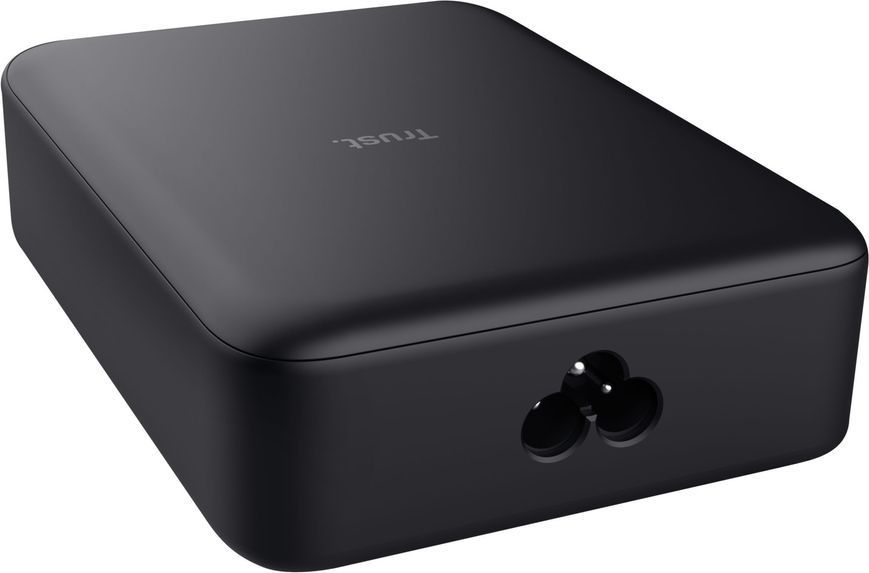 Зарядний пристрій мережевий Trust Maxo 240Вт,GaN, 4xUSB-C,PD, чорний 25413_TRUST фото