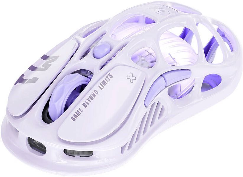 Миша GravaStar Mercury M1 Pro, magnesium alloy body, BT/WL/USB-A, RGB, Lavender Purple GRAVASTARM1PRO_PL фото