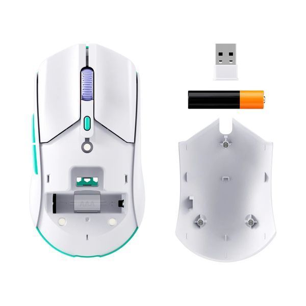 Миша HyperX Pulsefire Haste 2 Core, RGB, WL/BT, білий 8R2E7AA фото