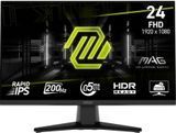Монітор MSI 23.8" MAG 242F HDMI, DP, Audio, IPS, 200Hz, 0.5ms, sRGB 115%, FreeSync 9S6-3BC51T-007 фото