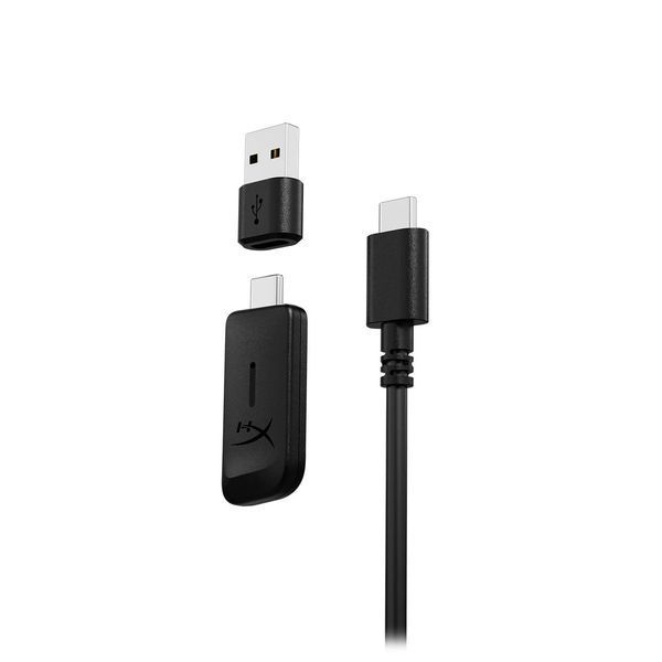 Гарнітура ігрова HyperX Cloud III S, WL/USB-A/USB-C, чорний A59YZAA фото