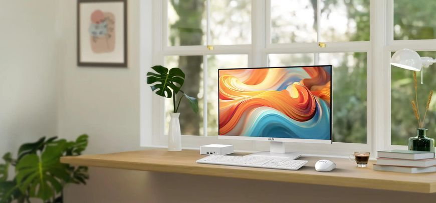 Монітор MSI 23.8" PRO MP241W-E14V HDMI, DP, VA, 144Hz, 1ms, sRGB 98%, FreeSync, білий 9S6-3PE1CH-027 фото