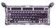 Клавіатура магнітна GravaStar Mercury V75 Pro 80keys, GravaStar x Gateron Jade Gaming, USB-A, 8k, RGB, Iron Purple GSV75PRO_PL фото 1