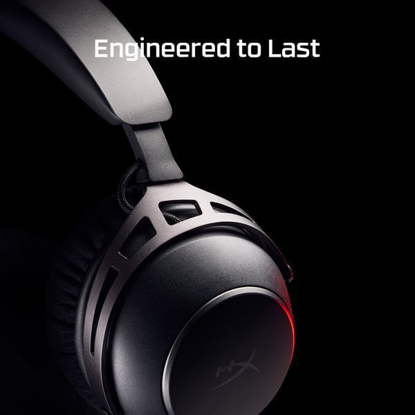 Гарнітура ігрова HyperX Cloud Alpha 2 WL/BT/mini-jack/USB-A/USB-C, 0.5м/1.5м, чорний AJ5C7AA фото