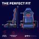 Крісло Trust GXT721SM Ruya Pro Superman edition, ПУ шкіра, Foldable Armrests, синій 25742_TRUST фото 4