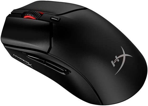 Миша HyperX Pulsefire Haste 2, RGB, USB-A/WL/BT, чорний 6N0B0AA фото