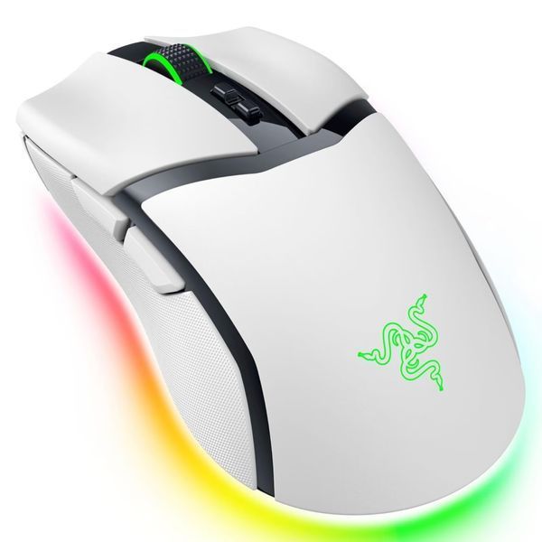 Миша Razer Cobra Pro, RGB, USB-A/WL/BT, білий RZ01-04660200-R3G1 фото
