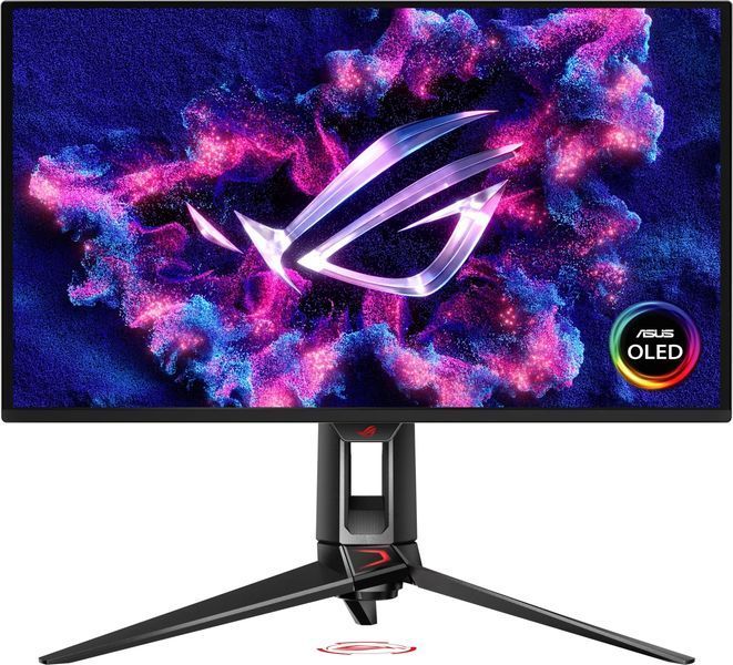 Монітор Asus 26.5" ROG Swift PG27UCDM 2xHDMI, DP, USB-C, 3xUSB, QD-OLED, 3840x2160, 240Hz, 0.03ms, DCI-P3 99%, FreeSync, Pivot, HDR400 90LM0B30-B01971 фото