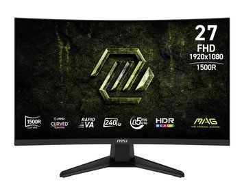 Монітор MSI 27" MAG 275CF-X24 2xHDMI, DP, Audio, VA, 240Hz, 0.5ms, sRGB 111%, CURVED, AdaptiveSync 9S6-3CE91H-012 фото