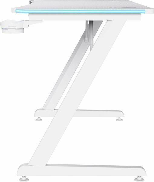 Стіл Trust GXT 709W LUMINUS, (120х74см), RGB, білий 25328_TRUST фото