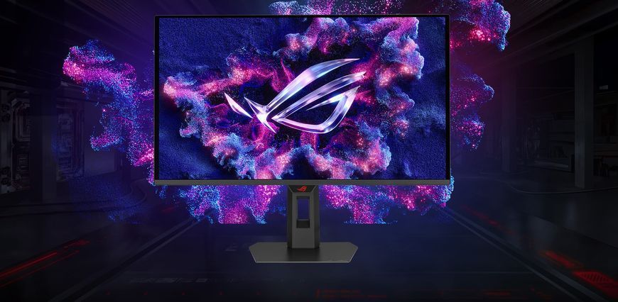Монітор Asus 26.5" ROG Strix XG27AQDMES 2xHDMI, DP, Audio, QD-OLED, 2560x1440, 240Hz, 0.03ms, DCI-P3 99%, AdaptiveSync, Pivot, HDR10 90LM0C80-B01171 фото
