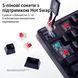Клавіатура механічна HyperX Alloy Origins 2 1800 103key, Red, USB-A, Hot-Swap, EN/UA, RGB, чорний B4QS4AA фото 5