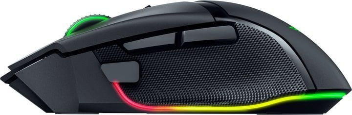 Миша Razer Basilisk V3 Pro 35K, RGB, USB-A/WL/BT, чорний RZ01-05240100-R3G1 фото