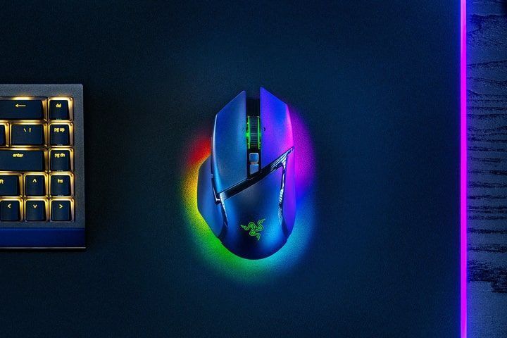 Миша Razer Basilisk V3 Pro 35K, RGB, USB-A/WL/BT, чорний RZ01-05240100-R3G1 фото
