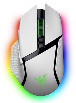 Миша Razer Basilisk V3 Pro 35K, RGB, USB-A/WL/BT, білий RZ01-05240200-R3G1 фото