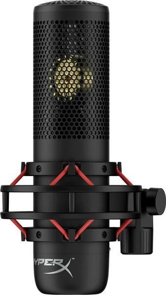 Мікрофон геймінговий HyperX ProCast, Bi, 3-pin XLR, no cable, з поп-фільтром, чорний 699Z0AA фото