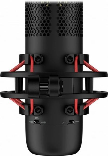 Мікрофон геймінговий HyperX ProCast, Bi, 3-pin XLR, no cable, з поп-фільтром, чорний 699Z0AA фото