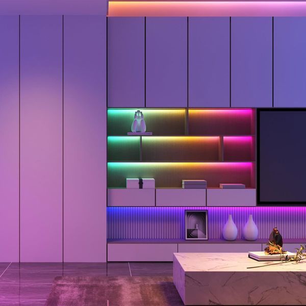 Стрічка світлодіодна розумна Govee H619С LED Strip Light With Protective Coating, 10м, RGBIC, WI-FI/Bluetooth, білий H619C3D1 фото