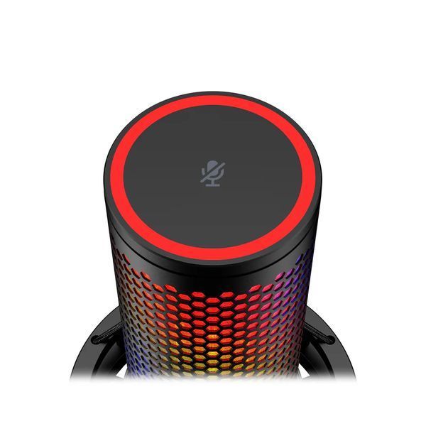 Мікрофон геймінговий HyperX QuadCast 2 S, Omni/Uni/Bi, USB-A, 3м, NGenuity, RGB, чорний 9A273AA фото