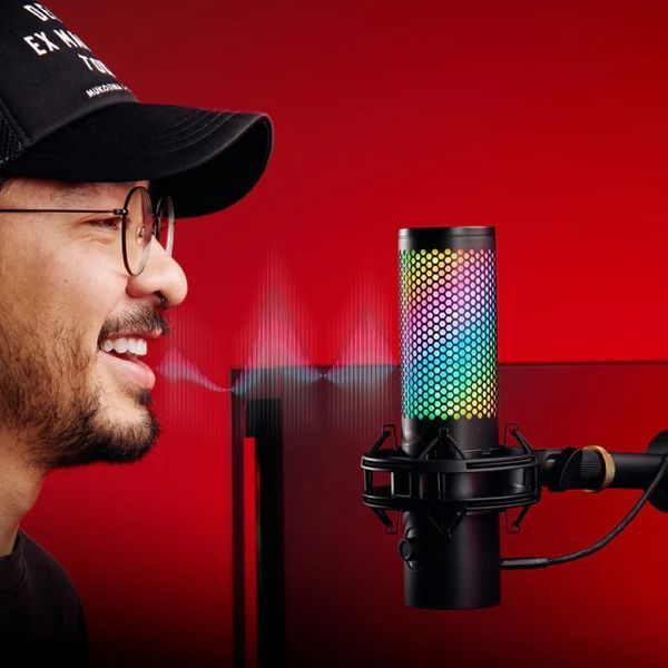 Мікрофон геймінговий HyperX QuadCast 2 S, Omni/Uni/Bi, USB-A, 3м, NGenuity, RGB, чорний 9A273AA фото