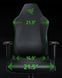 Крісло Razer Iskur V2 X NewGen, EPU шкіра з CoolTouch&trade;, 2D-Armrests, чорно-зелений RZ38-05310700-R3G1 фото 5