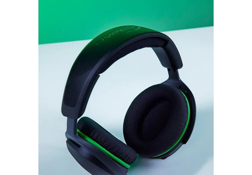 Гарнітура HyperX Cloud Stinger 2 Core Xbox, mini-jack, чорно-зелений 6H9B8AA фото