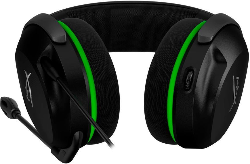 Гарнітура HyperX Cloud Stinger 2 Core Xbox, mini-jack, чорно-зелений 6H9B8AA фото