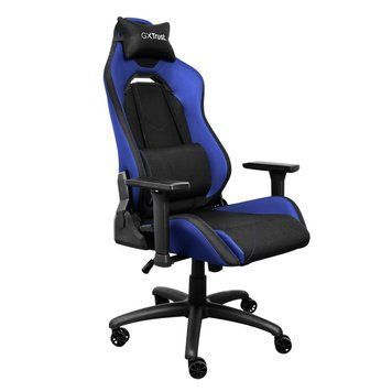 Крісло Trust GXT714B Ruya ECO, ПУ шкіра, 3D-Armrests, синій 25131_TRUST фото
